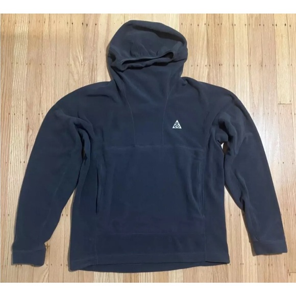 Nike ACG Therma Fit Polartec Wolf Tree Fleece Hoodie  Size Small - Picture 4 of 7